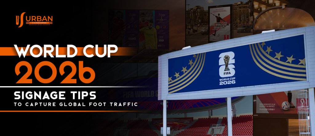 World Cup 2026 - Los Angeles - Signage Tips to Capture Global Foot Traffic